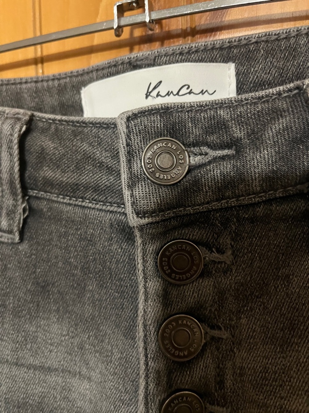 KanCan Janis High Rise Slim Straight Leg Jeans - Picture 9 of 10
